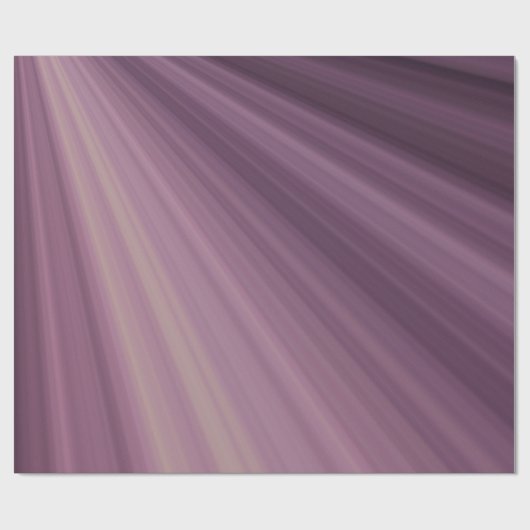 Light Beams on Mauve Geschenkpapier (Flach)
