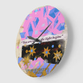 Light Begins Gem Uhr – Rosa & Gold Glanz (Winkel)