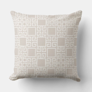 Light Beige Geometric/Liebe I Corinthians 13 Kisse Kissen