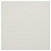 Light Beige Griechisches Schlüsselmuster Stoff (Muster)