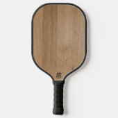 Light Birch Wood Pickleball Schläger (Rückseite)