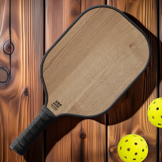 Light Birch Wood Pickleball Schläger