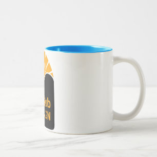 Light Blue 15 oz Zwei-Tonen-Tasse Zweifarbige Tasse