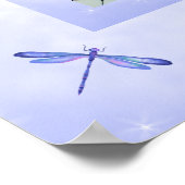 Light Blue and Turquoise Quinceanera Welcome Sign Poster (Ecke)