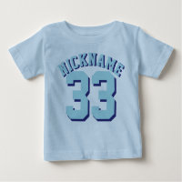 Light Blue & Aqua Baby | Sports Jersey