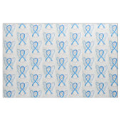Light Blue Awareness Ribbon Angel Custom Material Stoff (Fat Quarter (45,7 x 55,9 cm))