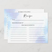 Light Blue, Beach Wedding Card Postkarte (Vorne/Hinten)