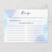 Light Blue, Beach Wedding Card Postkarte (Vorderseite)