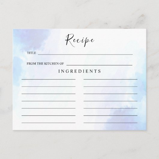 Light Blue, Beach Wedding Card Postkarte (Vorderseite)