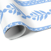 Light Blue Berrylines Geschenkpapier (Rolleneckpunkt)