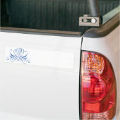Light Blue Blüh Rose Autoaufkleber (Auf Lkw)
