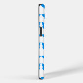 Light Blue Bold Mod Butterfets Case-Mate iPhone Hülle (Rückseite / Rechts)