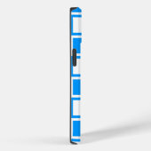 Light Blue Bold Mod Squares Case-Mate iPhone Hülle (Rückseite / Rechts)