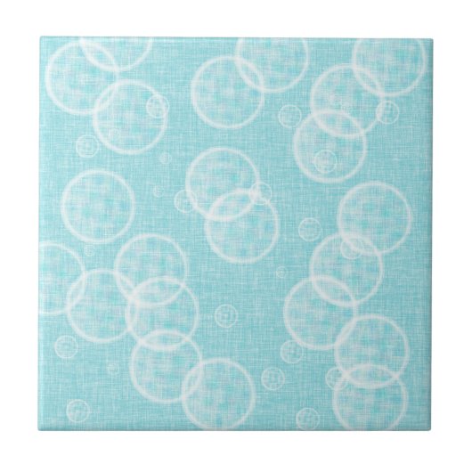 light blue bubbles fliese (Vorderseite)