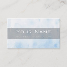Light Blue Business Card Visitenkarte
