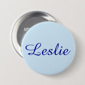 Light Blue Button (Vorne & Hinten)