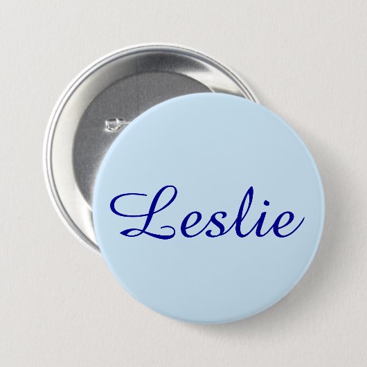 Light Blue Button (Vorne & Hinten)