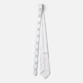 Light Blue Center implizit Krawatte (Rückseite)