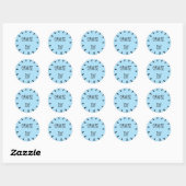 Light Blue Choose Joy Sticker Sheet (Blatt)
