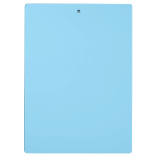 Light Blue Clipboard Klemmbrett (Rückseite)
