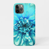 Light Blue Dahlia Blume Case-Mate iPhone Hülle (Rückseite)
