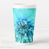 Light Blue Dahlia Blume Milchtasse (Vorderseite)