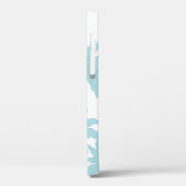 Light Blue Daisies on White Case-Mate iPhone Hülle (Rückseite / Links)