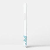 Light Blue Daisies on White Case-Mate iPhone Hülle (Rückseite / Rechts)