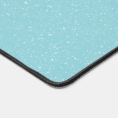 Light Blue Desk Mat - Custom Large Mouse Pad Schreibtischunterlage (Ecke)