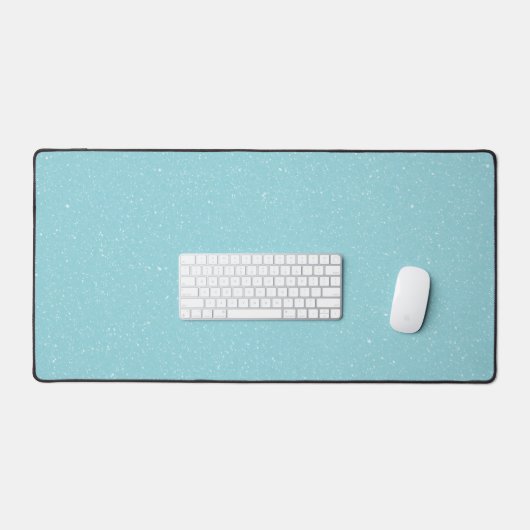 Light Blue Desk Mat - Custom Large Mouse Pad Schreibtischunterlage (Tastatur & Maus)