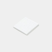 Light Blue Dot Rule PostIt Notes Post-it Klebezettel (angewinkelt)