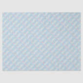 Light Blue “Easter” Script  Seidenpapier (Vorderseite)