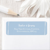 Light Blue Elegante Wedding Personalisiert (Insitu)