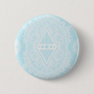Light Blue , Erwachungsalter, bohemianisch, Zeital Button