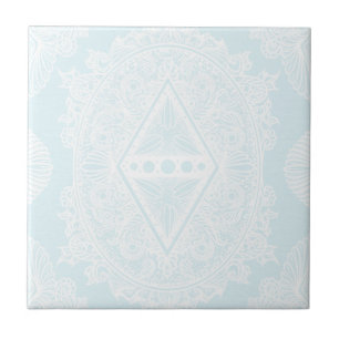 Light Blue , Erwachungsalter, bohemianisch, Zeital Fliese