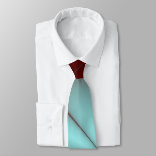Light Blue Flash Krawatte (Gebunden)