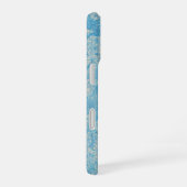 Light Blue Floral Field Phone Case iPhone 16 Hülle (Rechte Seite)