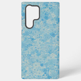 Light Blue Floral Field Phone Case Samsung Galaxy Hülle