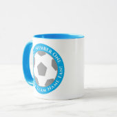 Light Blue – Fresh and Fun Football Dad Mug Tasse (Vorderseite Links)