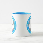 Light Blue – Fresh and Fun Football Dad Mug Tasse (Zentrum)