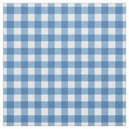 Light Blue Gingham Stoff