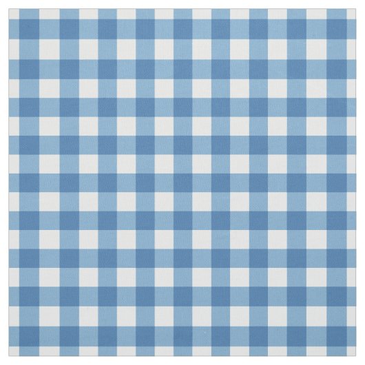 Light Blue Gingham Stoff (Muster)