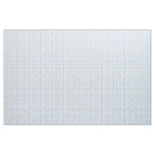 Light Blue Gingham Watercolor Fabric Stoff (Yard (91,4 cm))