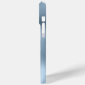 Light Blue Glittery Glam Navy Signature Case-Mate iPhone Hülle (Rückseite / Links)