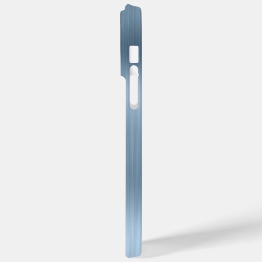 Light Blue Glittery Glam Signature Case-Mate iPhone Hülle (Rückseite / Links)