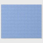 Light Blue Glitzer Geschenkpapier (Flach)