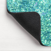 Light Blue Glitzer Mousepad (Ecke)