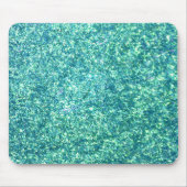 Light Blue Glitzer Mousepad (Vorne)
