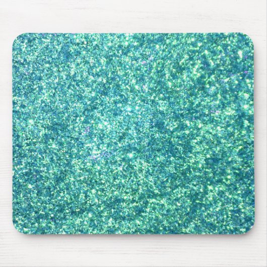 Light Blue Glitzer Mousepad (Vorne)