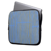 Light Blue Green Cool Niedlich Moderne einzigartig Laptopschutzhülle (Vorderseite Links)
